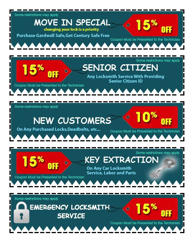 Father Son Locksmith Shop Palos Park, IL 708-330-7031 - coupon